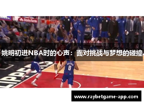 姚明初进NBA时的心声：面对挑战与梦想的碰撞